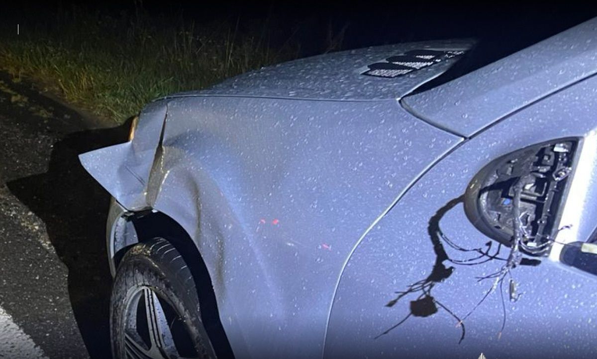 18-річний водій Mercedes на смерть збив пішохода на трасі біля Золочева