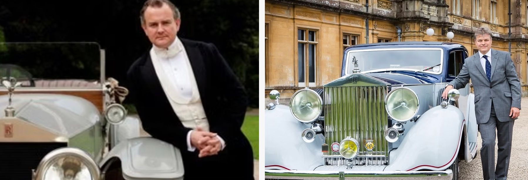 Актор Г'ю Боневіль та граф Джордж Герберт