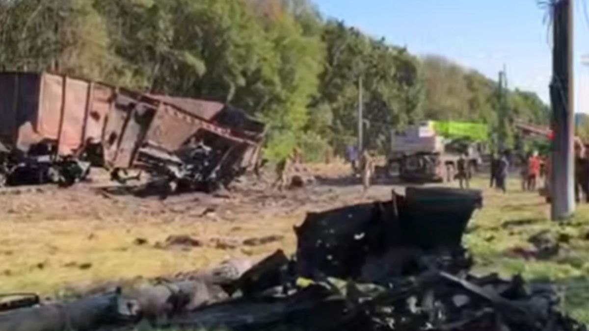 На Київщині сталася детонація боєприпасів у поїзді з військовим вантажем 