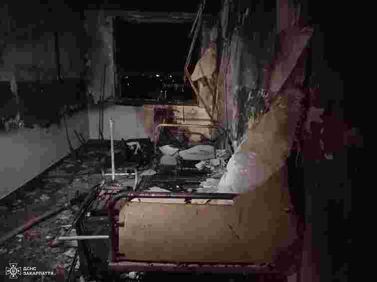 Під час пожежі в ужгородській лікарні загинув пацієнт