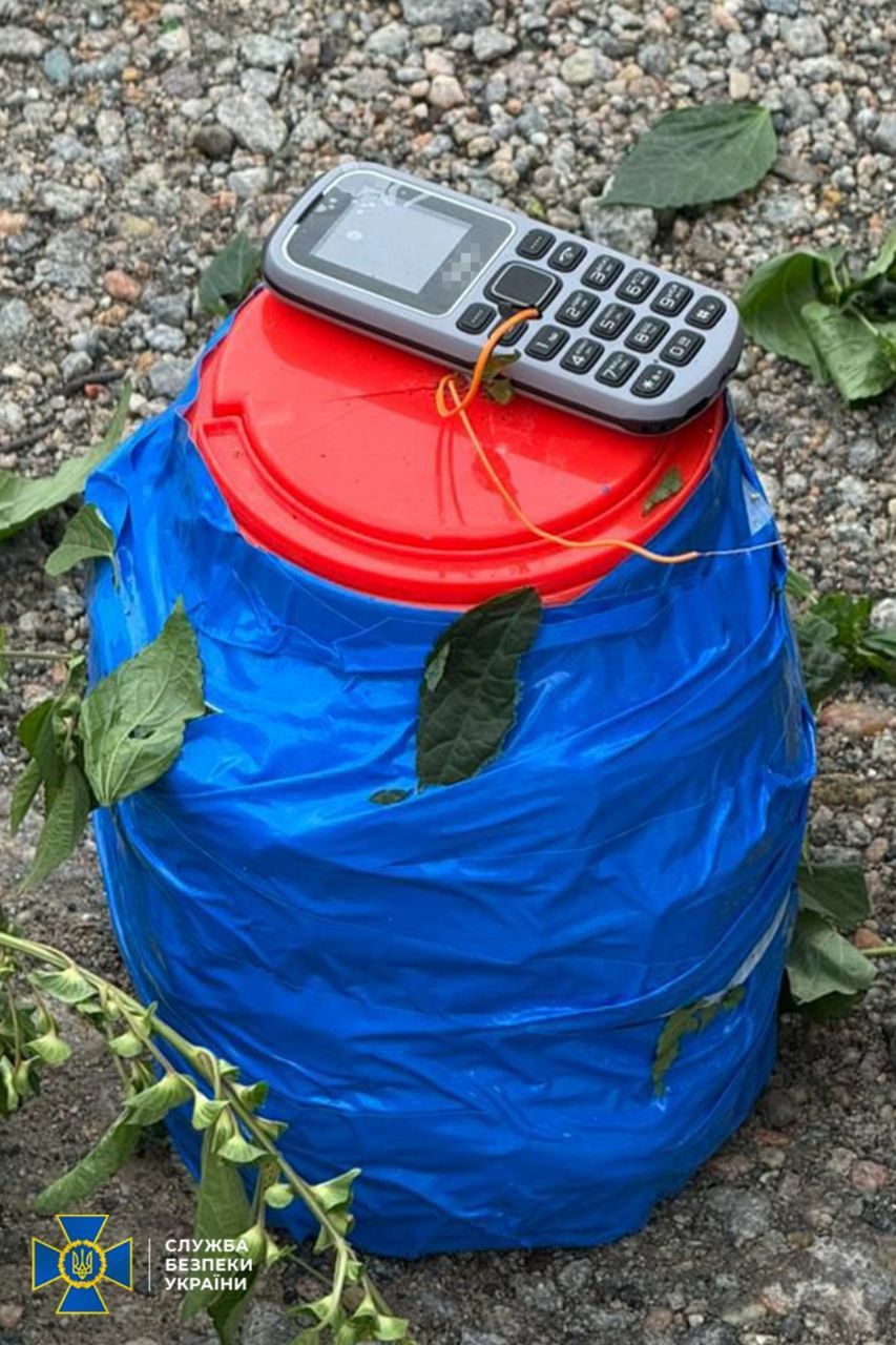 Вибухівка. якою планували підірвати військових у Запоріжжі