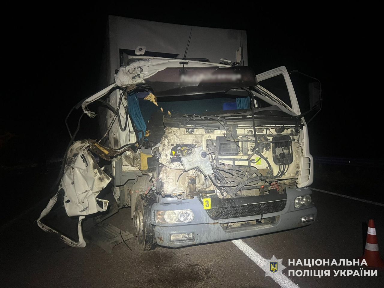 Вночі 18 вересня на трасі Київ – Чоп у Рівненському районі сталася смертельна ДТП (фото поліції)