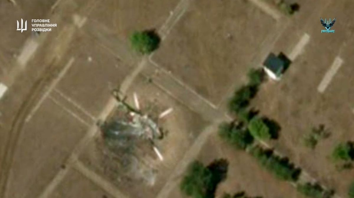 ГУР уразило три гелікоптери Мі-8 та дороговартісну РЛС росіян у Криму