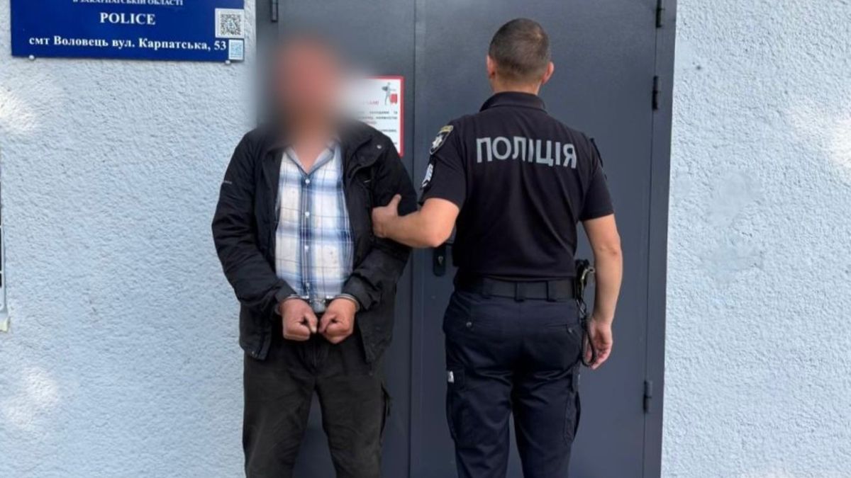 Поліція затримала закарпатця під час ґвалтування пенсіонерки