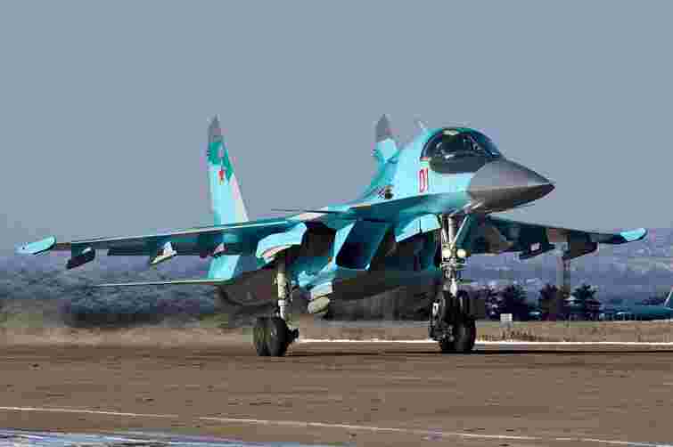 Сили оборони збили російський бомбардувальник Су-34, який атакував Запоріжжя