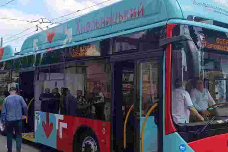 У Хмельницькому на День міста проїзд у тролейбусах буде безкоштовним 