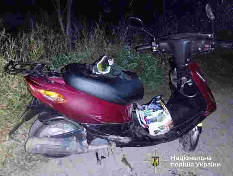 В аварії на Прикарпатті загинув 15-річний мопедист