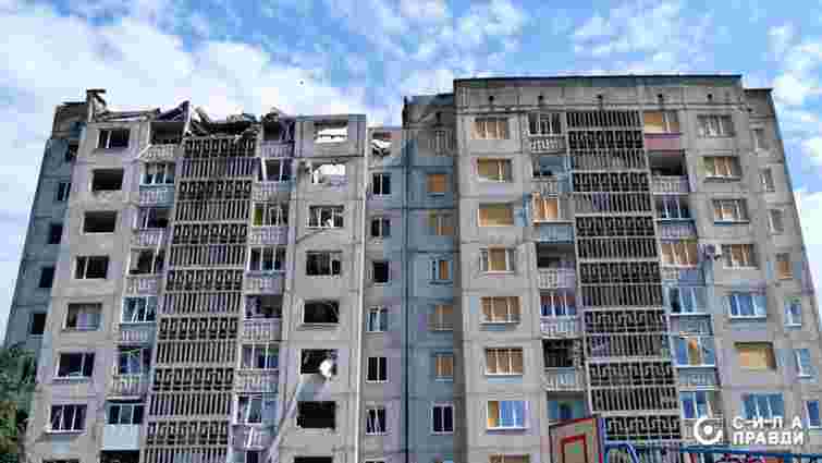 Зруйновану ракетним ударом частину багатоповерхівки в Луцьку демонтують за 9,6 млн грн