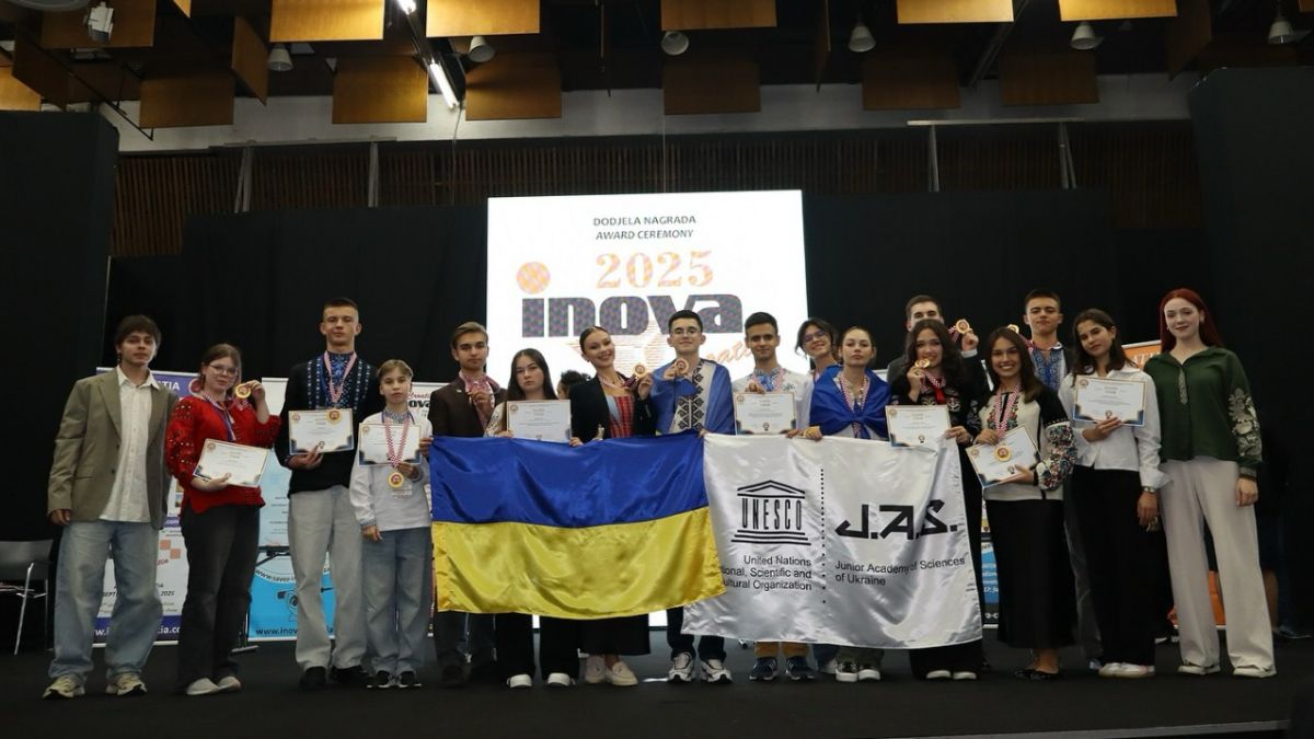 15 українських школярів здобули золоті медалі на міжнародному шоу винаходів у Хорватії