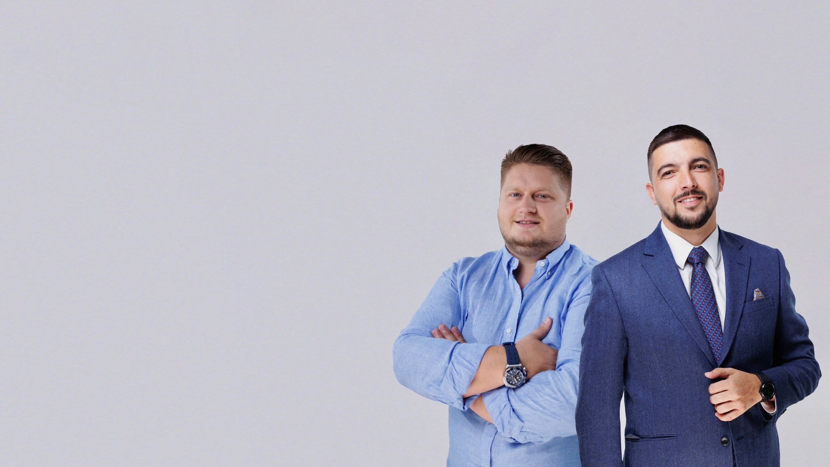 Василь Левицький та Олександр Островський / Фото LEV Development