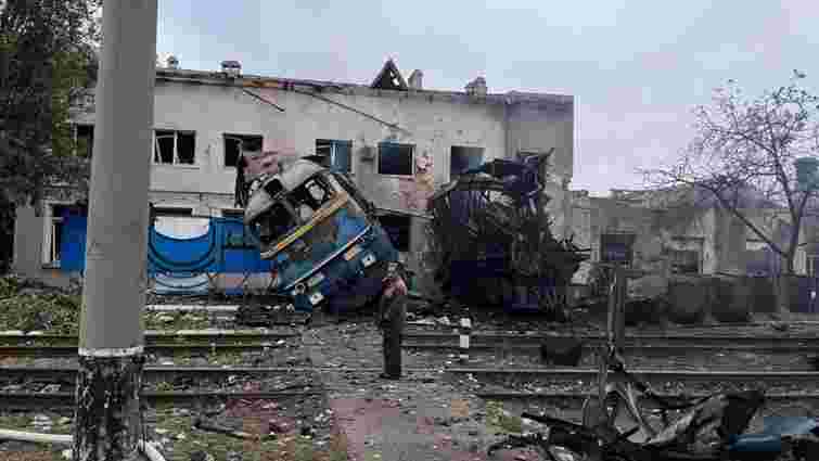 Вночі росіяни завдали масованого удару по депо «Укрзалізниці» в Одесі