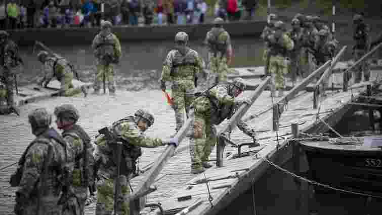 Угорська армія здійснила переправу через річку Тиса в межах міжнародних навчань 