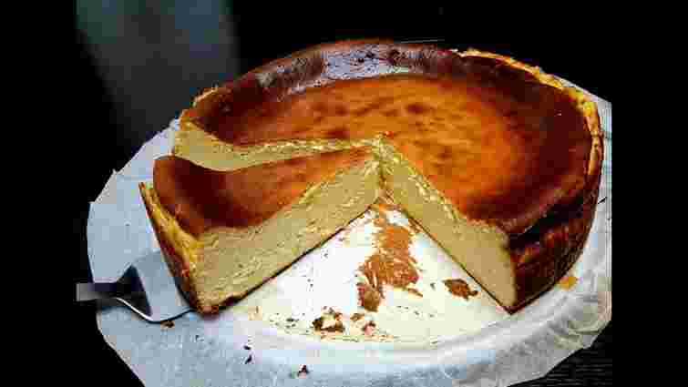 Баскський чизкейк без цукру. Рецепт дня