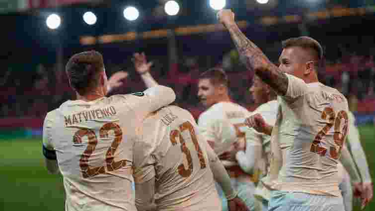 Україна збільшила свій відрив від найближчого переслідувача в таблиці коефіцієнтів УЄФА