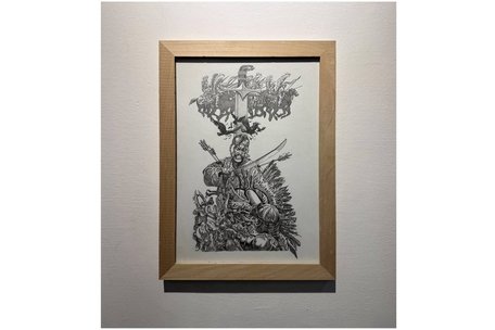 Під час BookForum у Львові викрали картину Сергія Якутовича