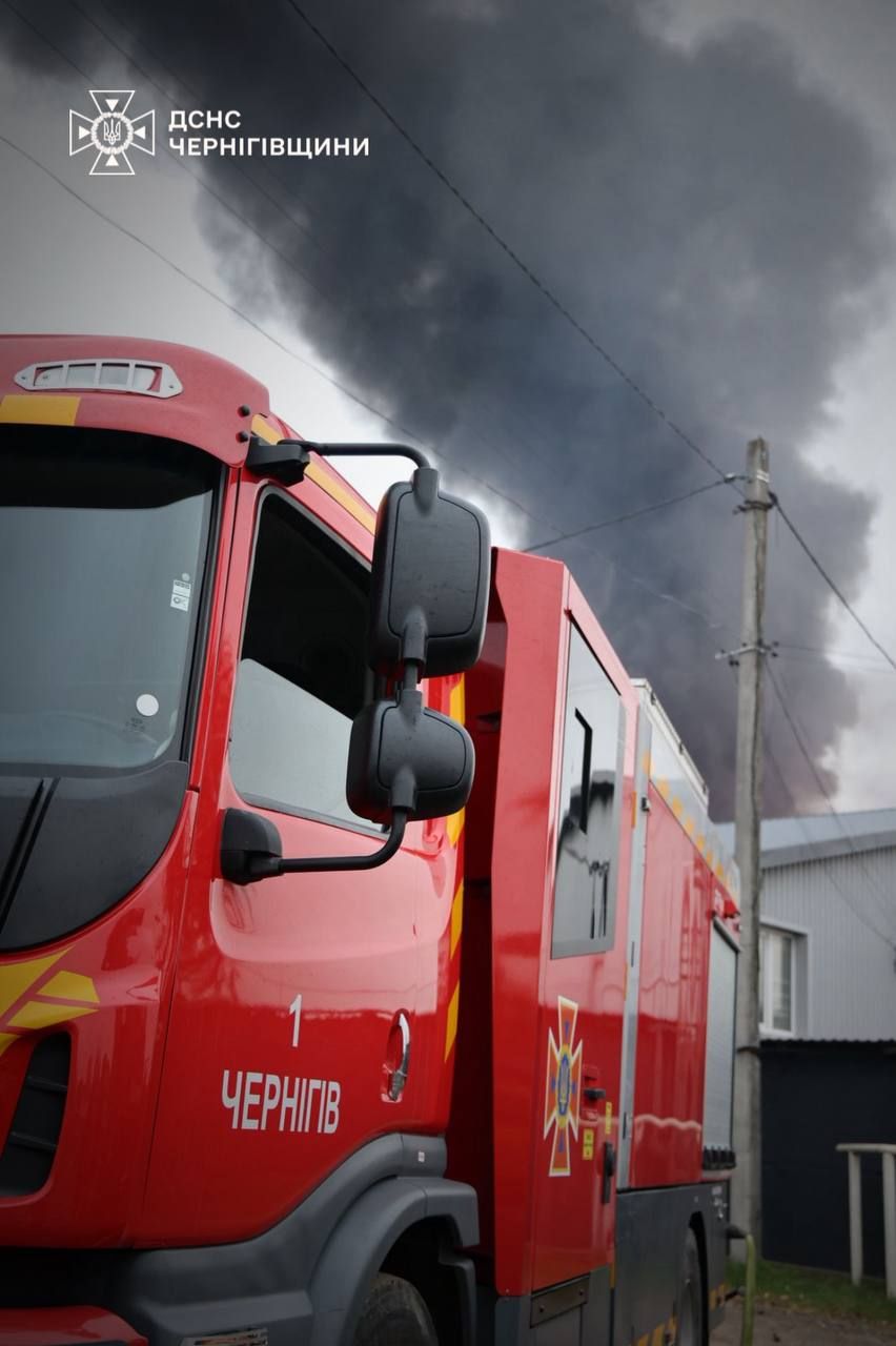 Наслідки російської атаки на Чернігівщину