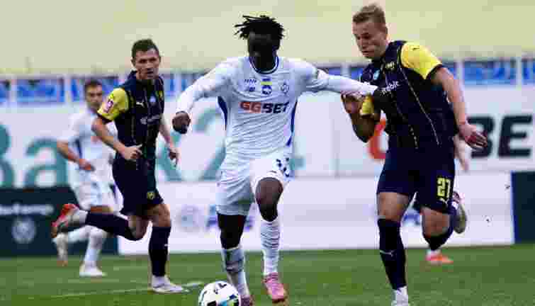 «Динамо» втратило перемогу над «Металістом 1925» і відпустило «Шахтар» у відрив