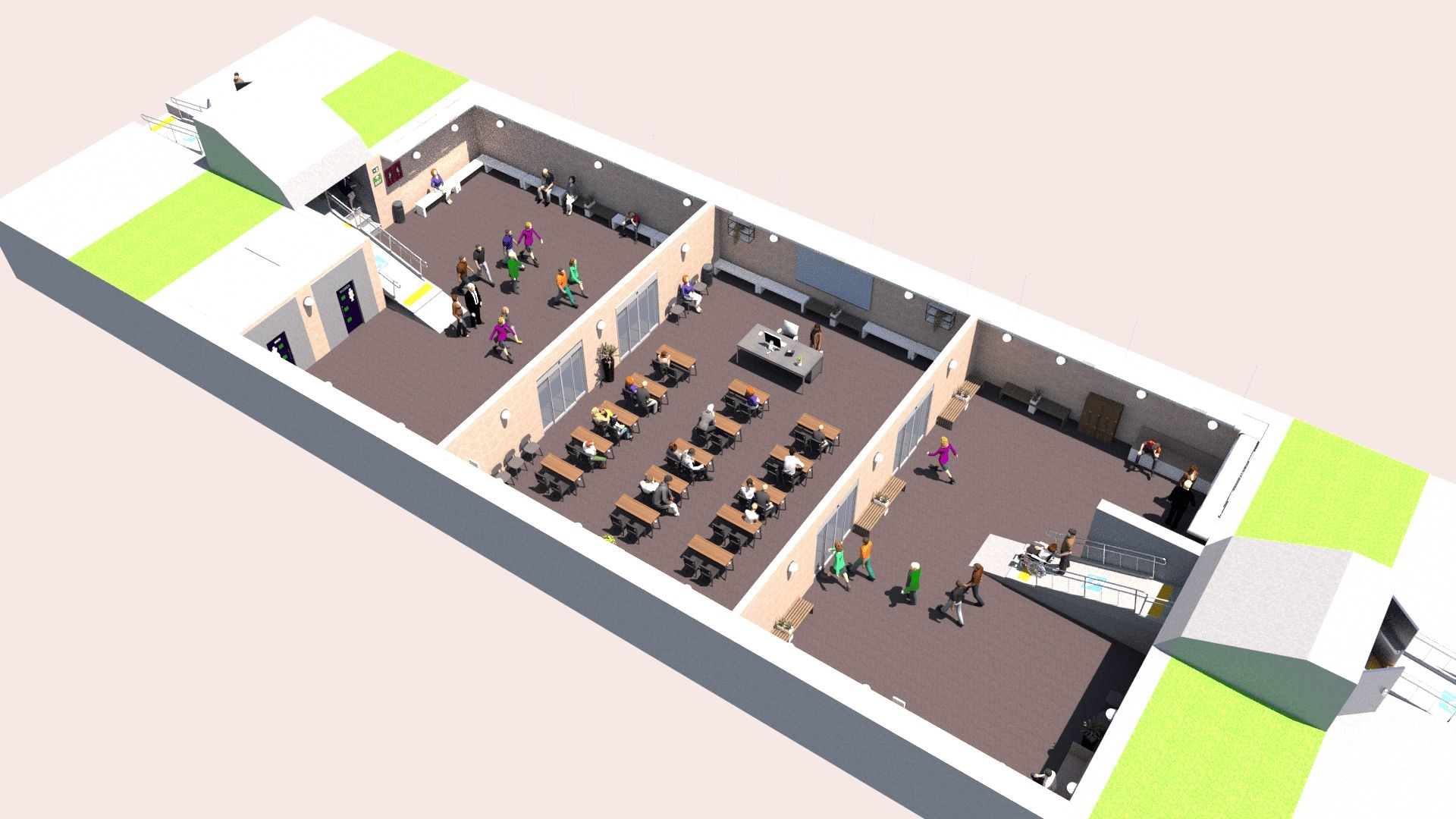 Інклюзивне укриття коледжу ім. Чорновола 