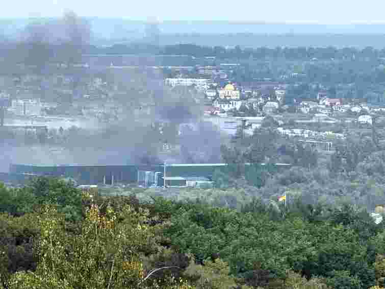 На недобудованому сміттєпереробному заводі у Львові виникла пожежа