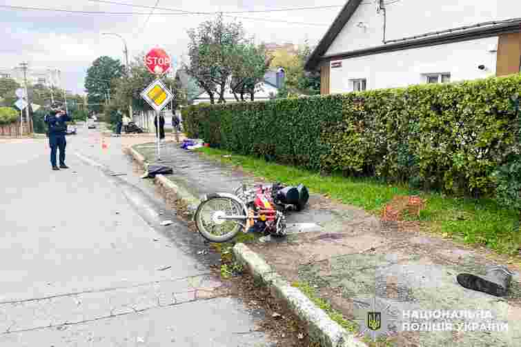 У Рівному через зіткнення з автомобілем загинув 62-річний мотоцикліст