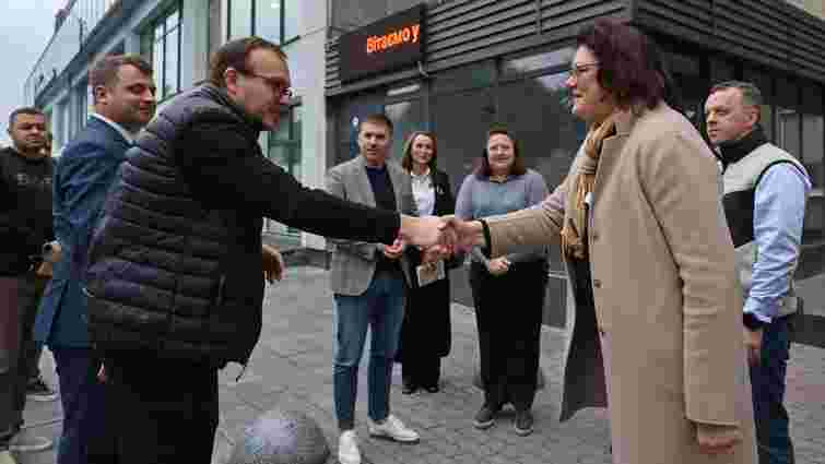 Львів з офіційним візитом відвідала литовська урядовиця