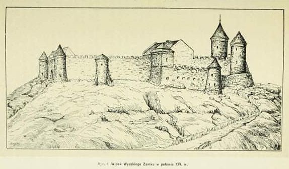 Високий замок у ХVI столітті