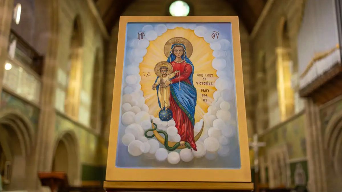 Ікону анонімного львівського митця встановили у військовому соборі Великої Британії