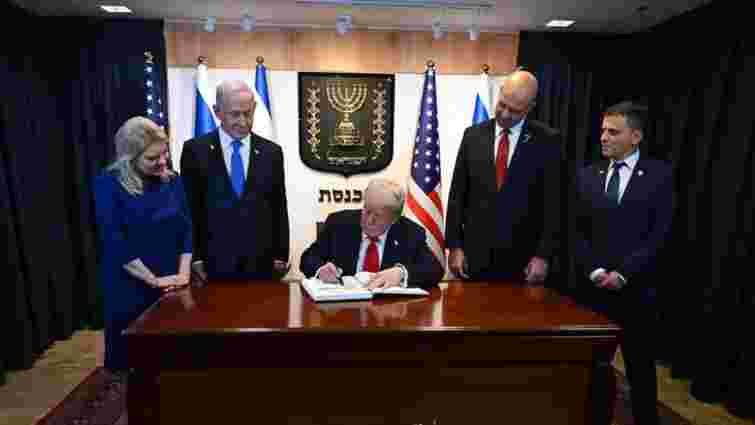 Дональд Трамп заявив про завершення війни у Секторі Гази