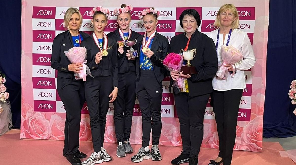 Україна перемогла на клубному чемпіонаті світу з художньої гімнастики, випередивши росіянок