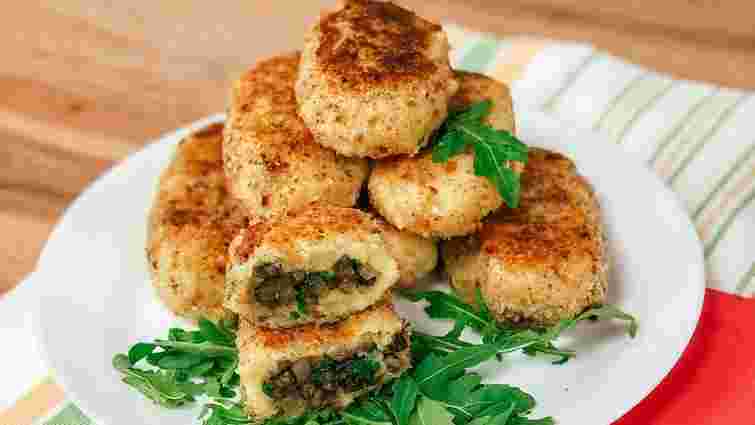 Зрази з грибами. Рецепт дня