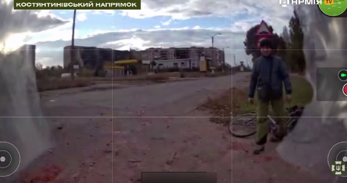 Випадковий велосипедист полагодив НРК, що виконував логістичну місію для мінометників