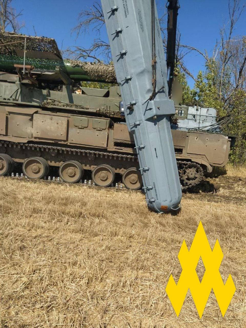 Фото «АТЕШу», комплекси ППО окупантів на Запорізькому напрямку