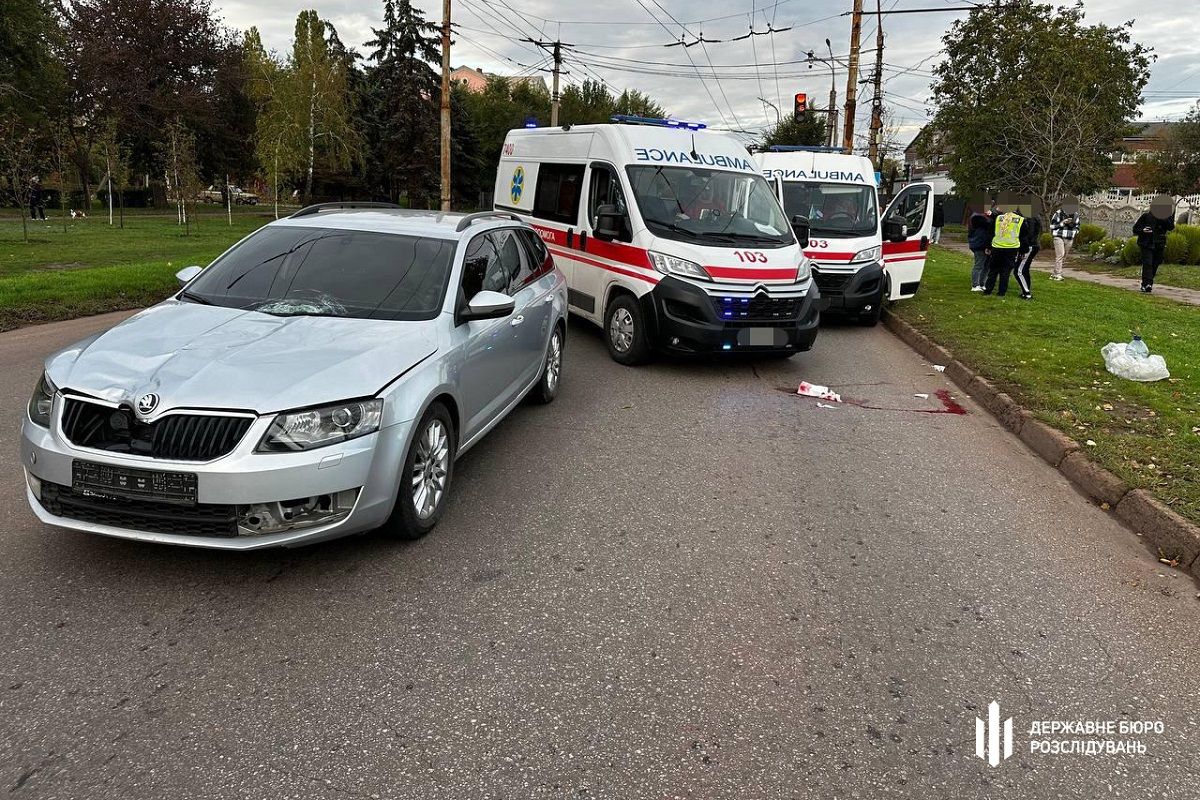 ДБР затримало нацгвардійця, який збив підлітка на переході в Кривому Розі