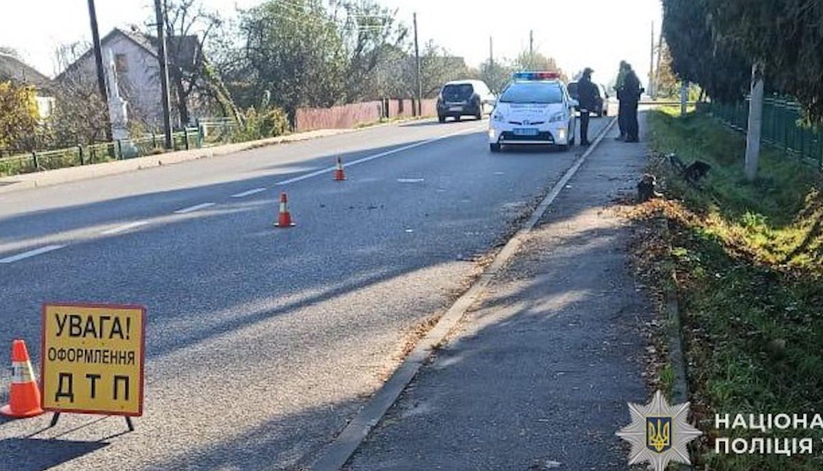 Через наїзд легковика біля Дрогобича загинув 91-річний велосипедист