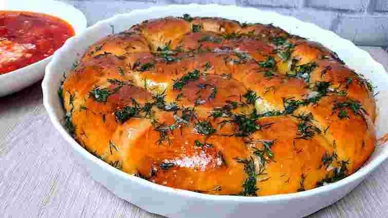 Гарбузові пампушки з часником. Рецепт дня