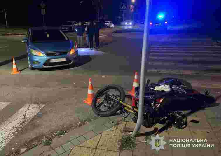 У Львові в ДТП загинула 16-річна пасажирка мотоцикла