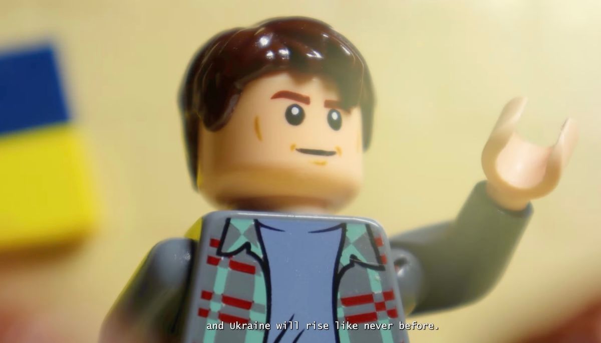 Львівський школяр створив із Lego англомовний мультик про Василя Стуса