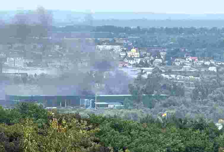 У пожежі на сміттєпереробному заводі у Львові згоріло обладнання на 4 млн грн