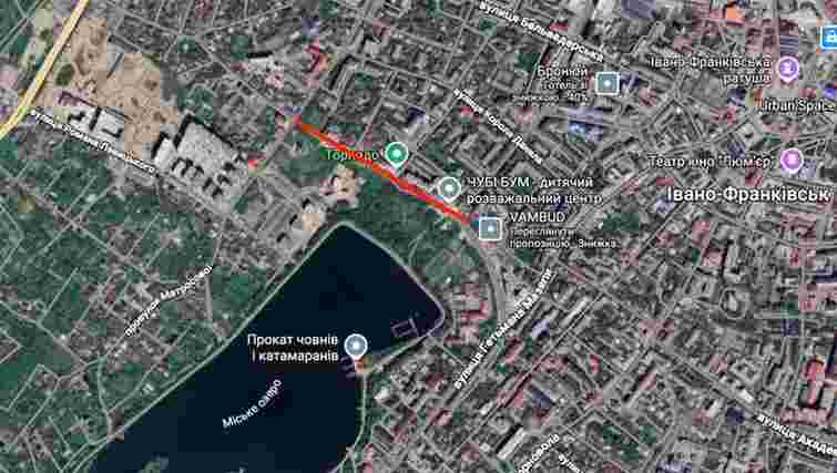 Петиція про заборону будівництва вулиці біля озера у Франківську зібрала необхідні голоси