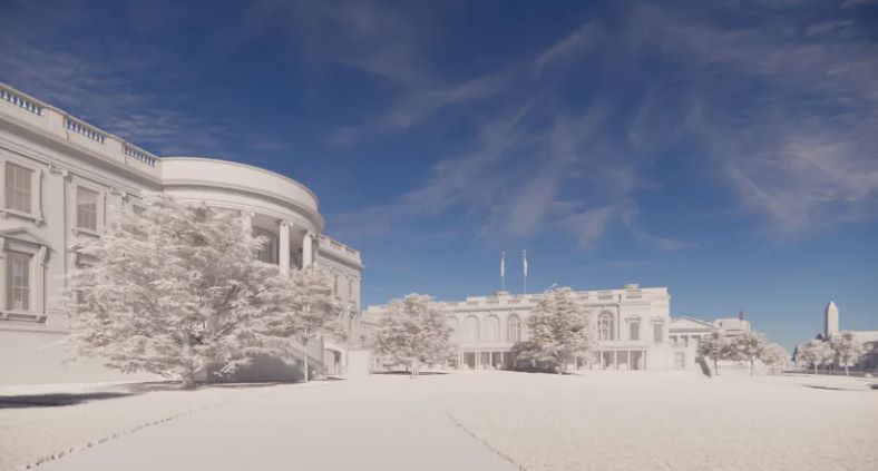 Візуалізація бального залу Білого дому