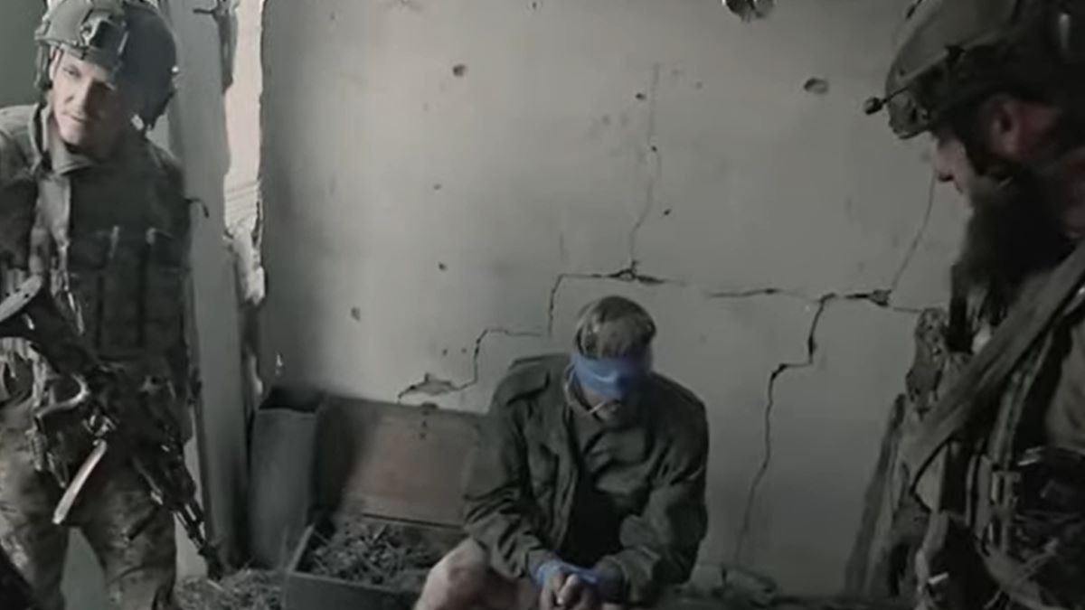 Артилеристи взяли в полон росіянина, який мав провести ДРГ у Костянтинівку