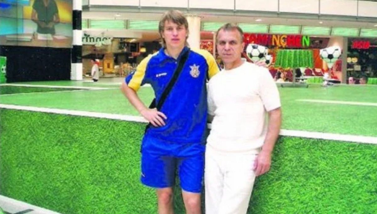 Руслан Ротань з батьком