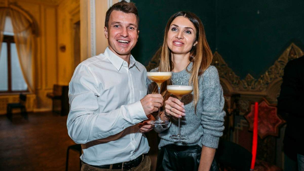 Руслан Ротань з дружиною Христиною