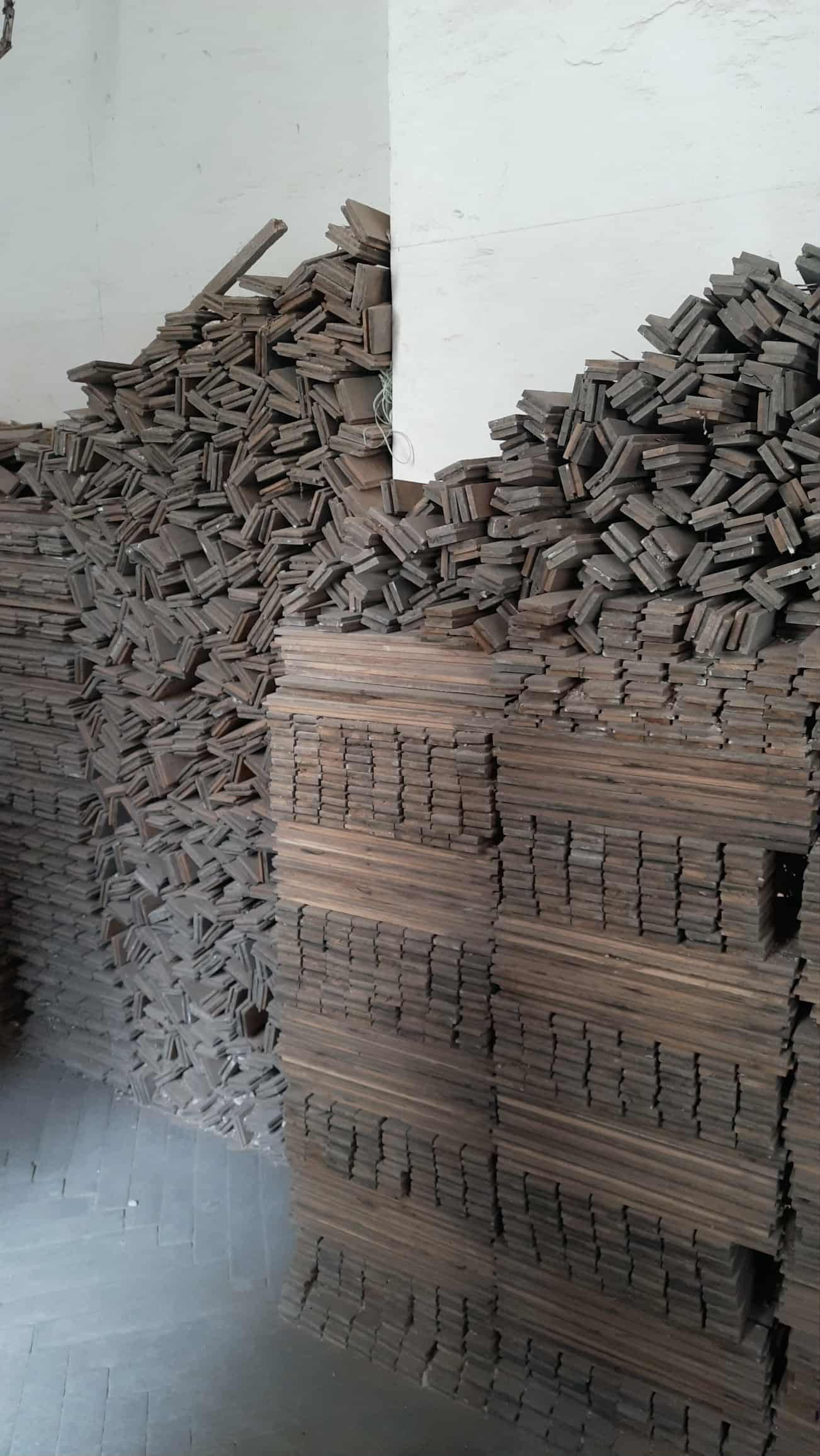 Розібраний паркет