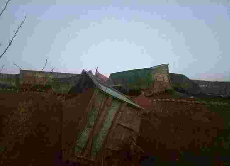 Біля Токмака партизани пустили під укіс російський військовий ешелон