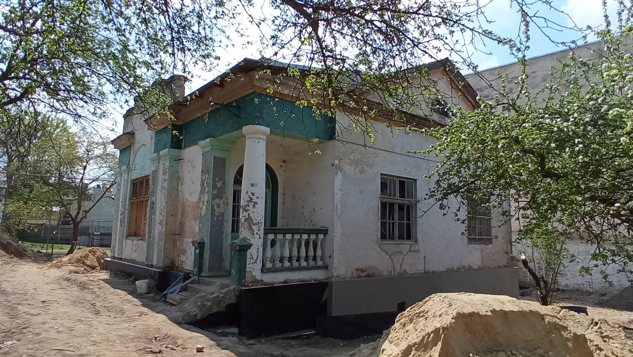 Стан вілли перед реконструкцією