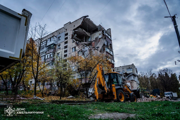 Зруйнований унаслідок вибуху газу будинок у Хмельницькому законсервують