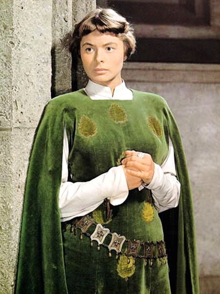 Інгрід Бергман у костюмі Жанни дʼАрк, який створила Каринська і отримала Оскара