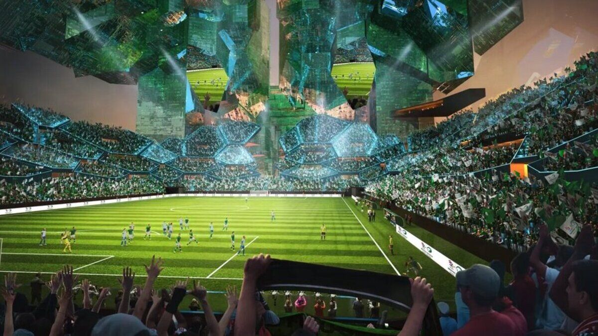 Візуалізація майбутнього стадіону