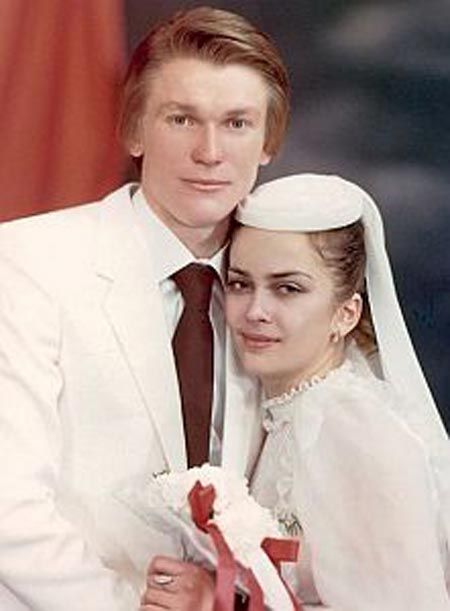 Олег Блохін з Іриною Дерюгіною